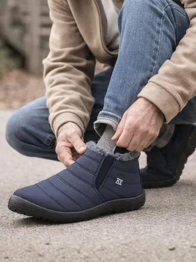 Customer wearing HikeCare shoes