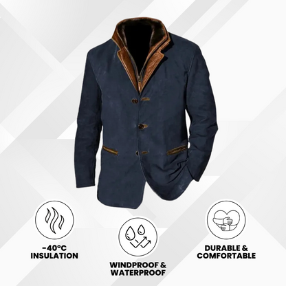 Clooney - high quality leather jacket for autumn and winter