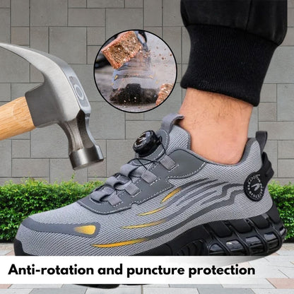 SafeStep - ergonomic and pain-relieving safety shoe - certified according to EN ISO 20345