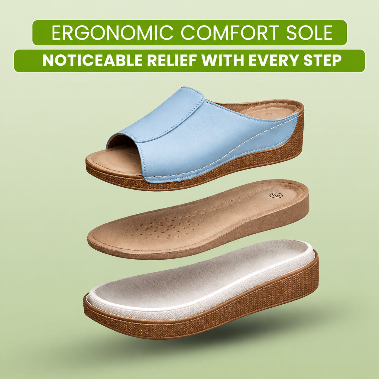 VivaStep - Pain-relieving comfort sandals | Ergonomic design